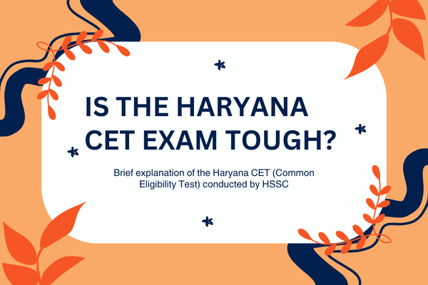 Is the Haryana CET Exam Tough